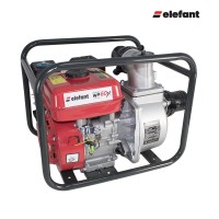 Бензинова моторна водна помпа Elefant WP60X, 6.5 к.с., 30 метра напор, 60 куб. м/ч, 4-тактов двигател